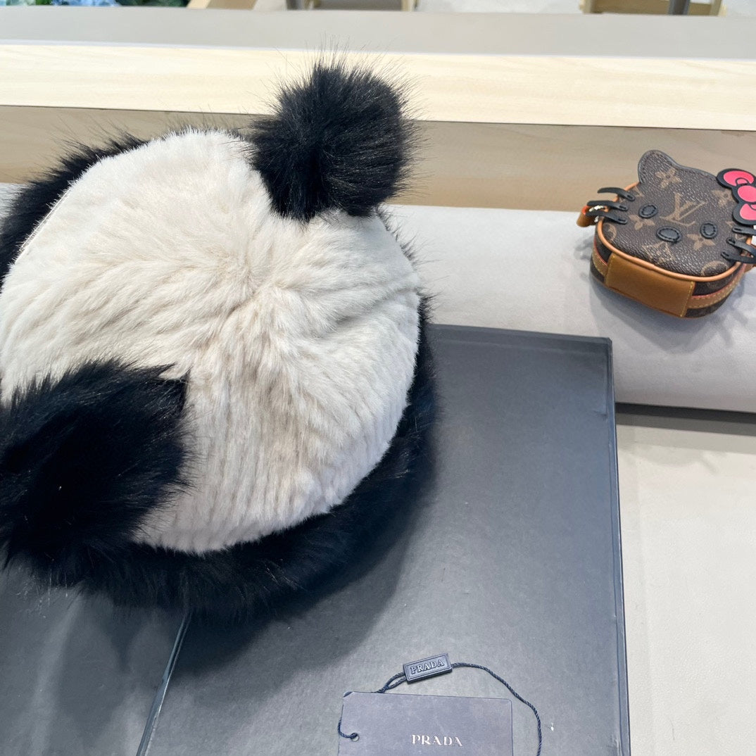 Prada Fur Fisherman Hat 491857