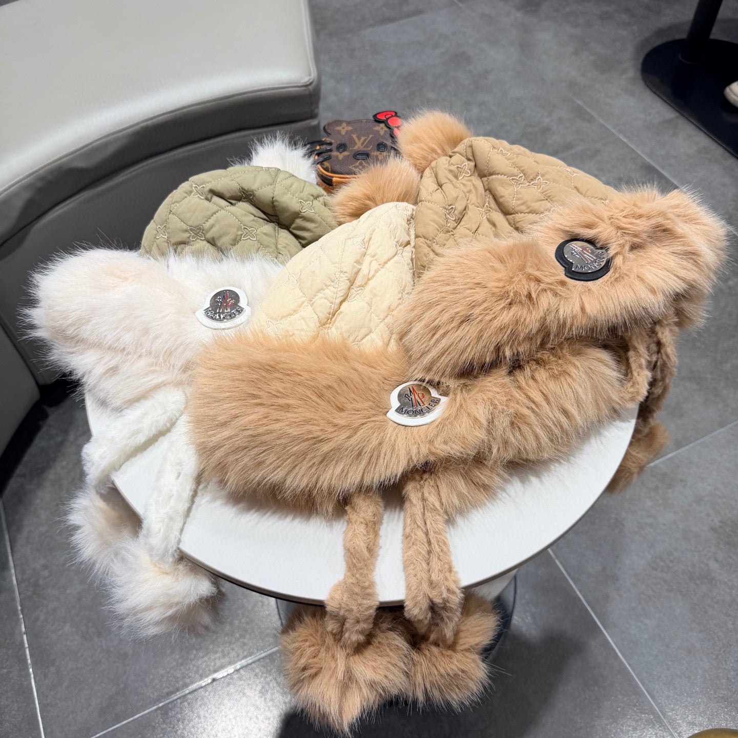 Mocler Fur Hat With Fluffy Ear Flaps