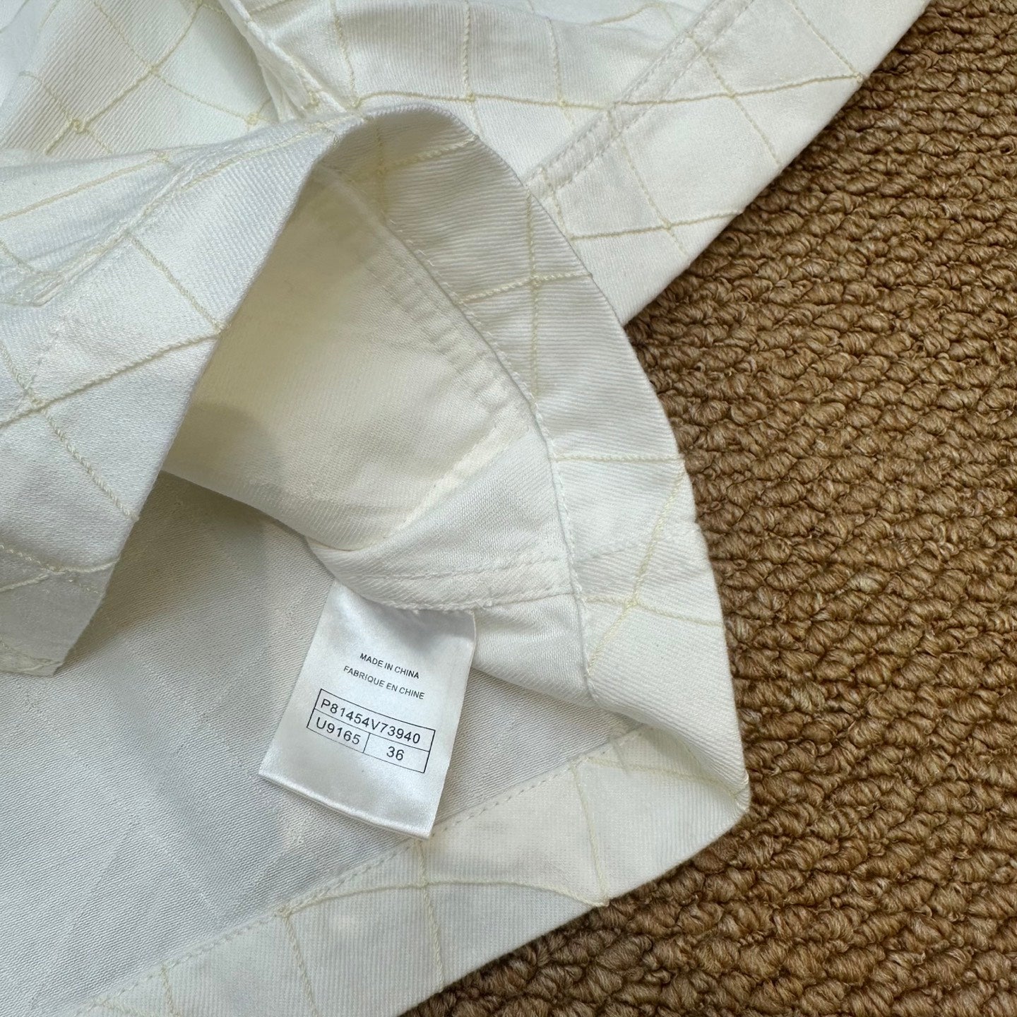 Chanel 2026 Jacket Demin Cotton 401669