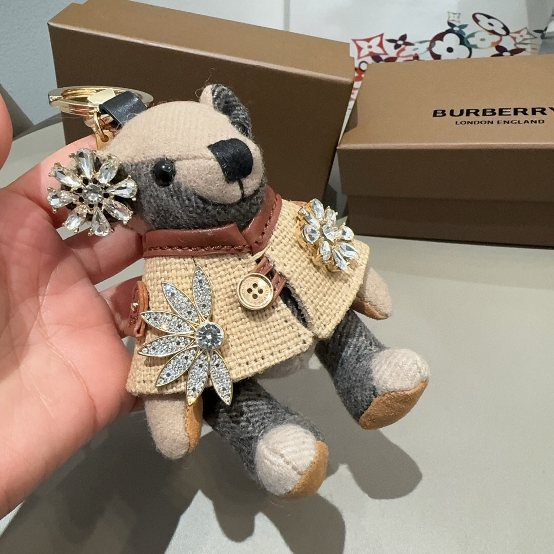 Burberry Trench Coat Bear Charm 381945
