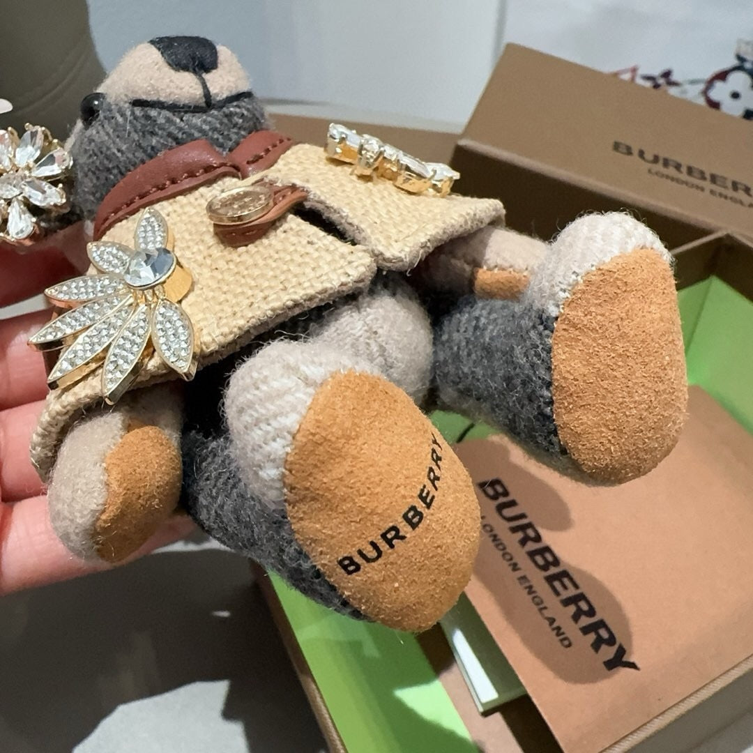 Burberry Trench Coat Bear Charm 381945