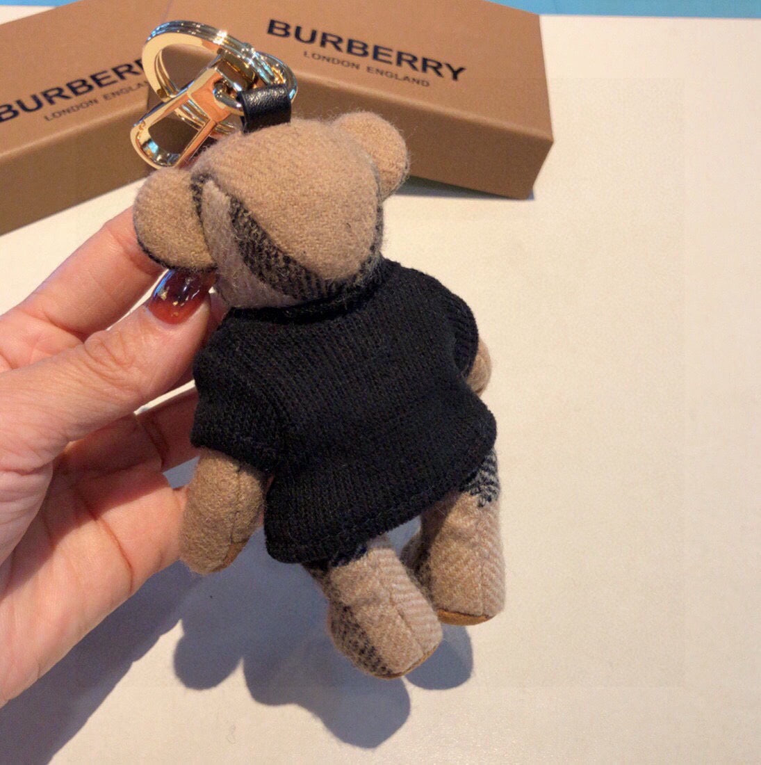 Burberry Heart Bear Charm 393884