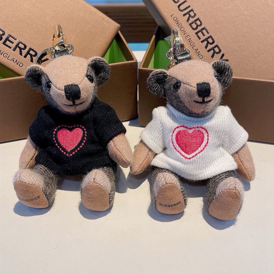 Burberry Heart Bear Charm 393884