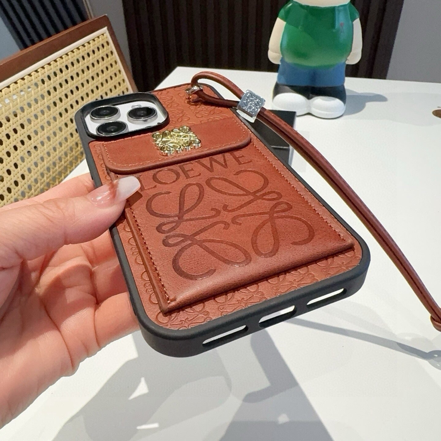 Loewe Flip Phone Case with SIM Card Insert 397217