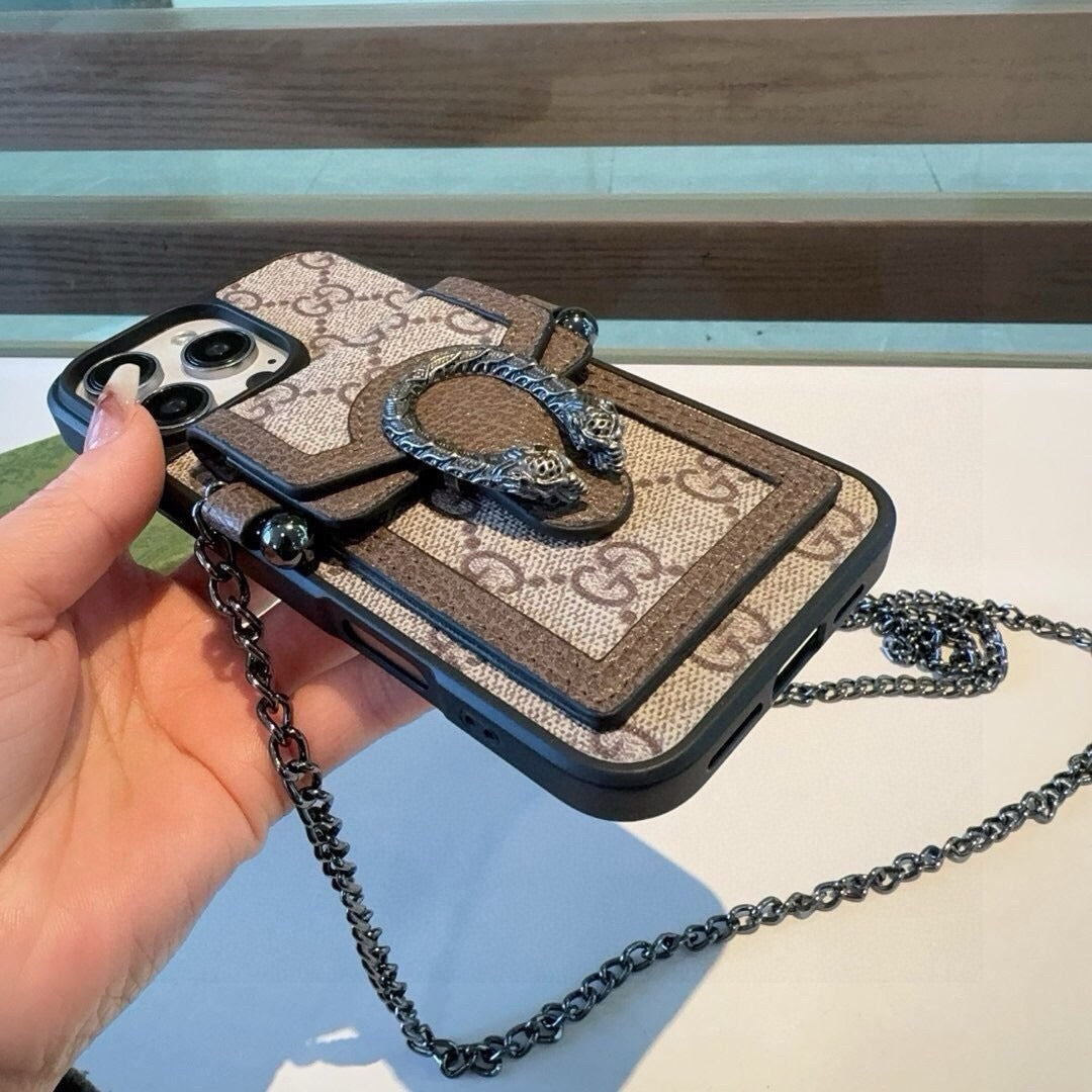 Gucci Dionysus Snake Head Phone Case 400360