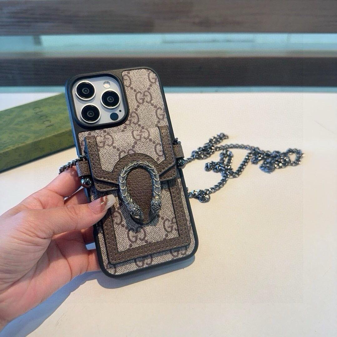 Gucci Dionysus Snake Head Phone Case 400360
