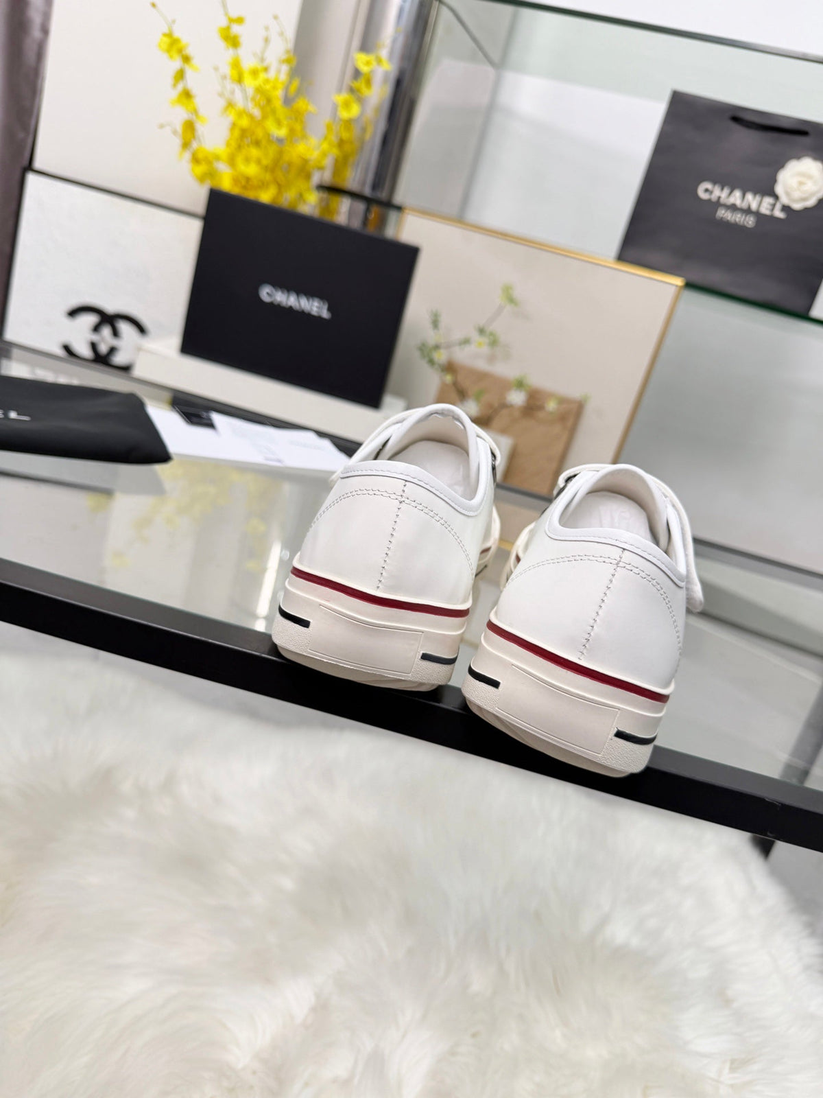 Chanel 2026 Low-Top Sneakers Leather Wool 191144