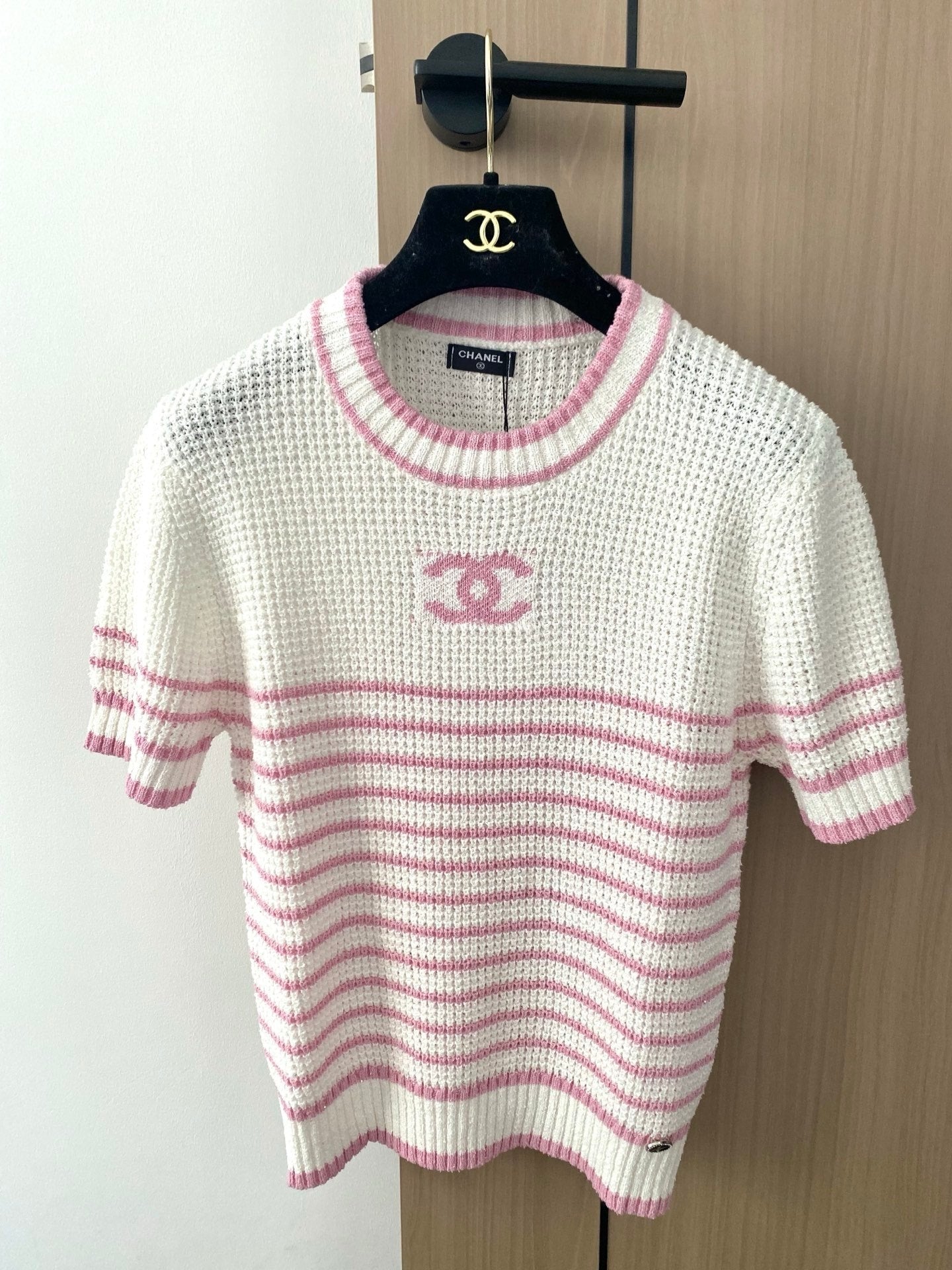 CC 25 T-Short Pink And White Tencel 283602