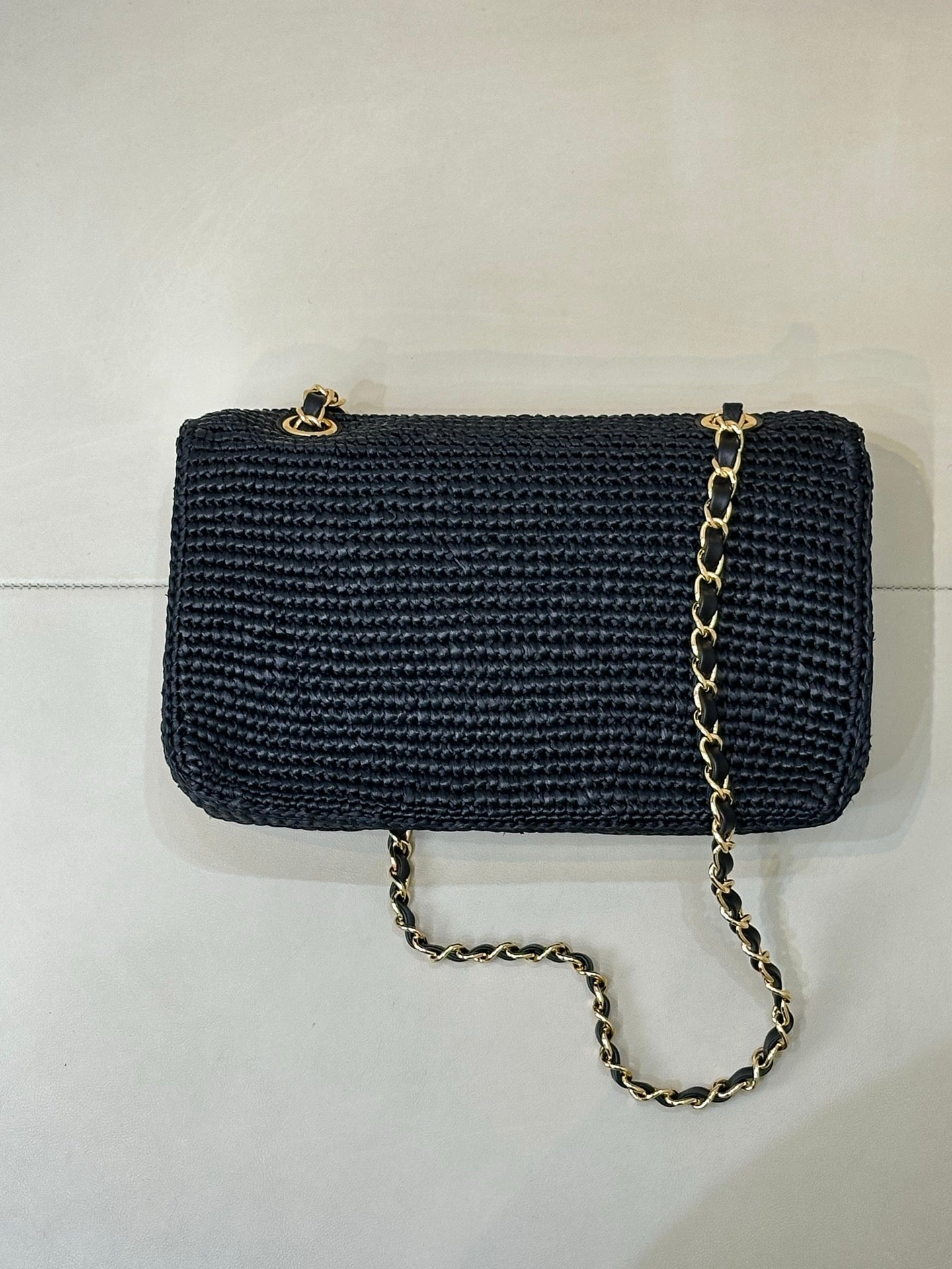 Chanel 2026 Coco Beach Flap Bag Raffia Leather 143488