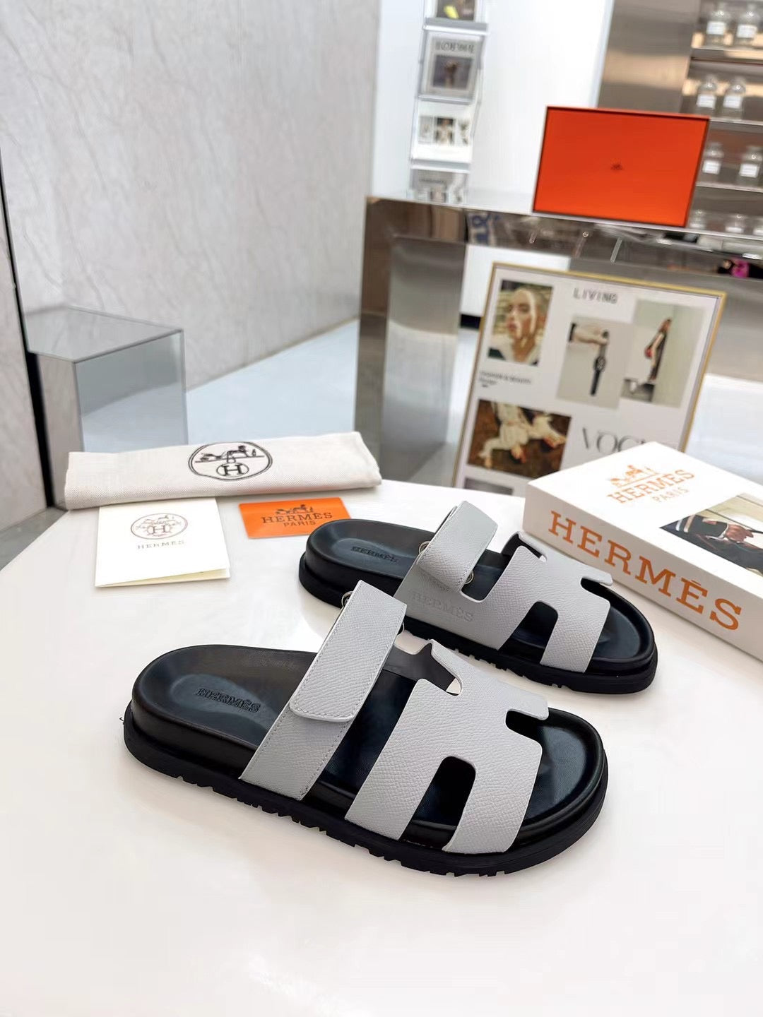 Hermes 2026 Chypre Sandal Epsom Leather 779911
