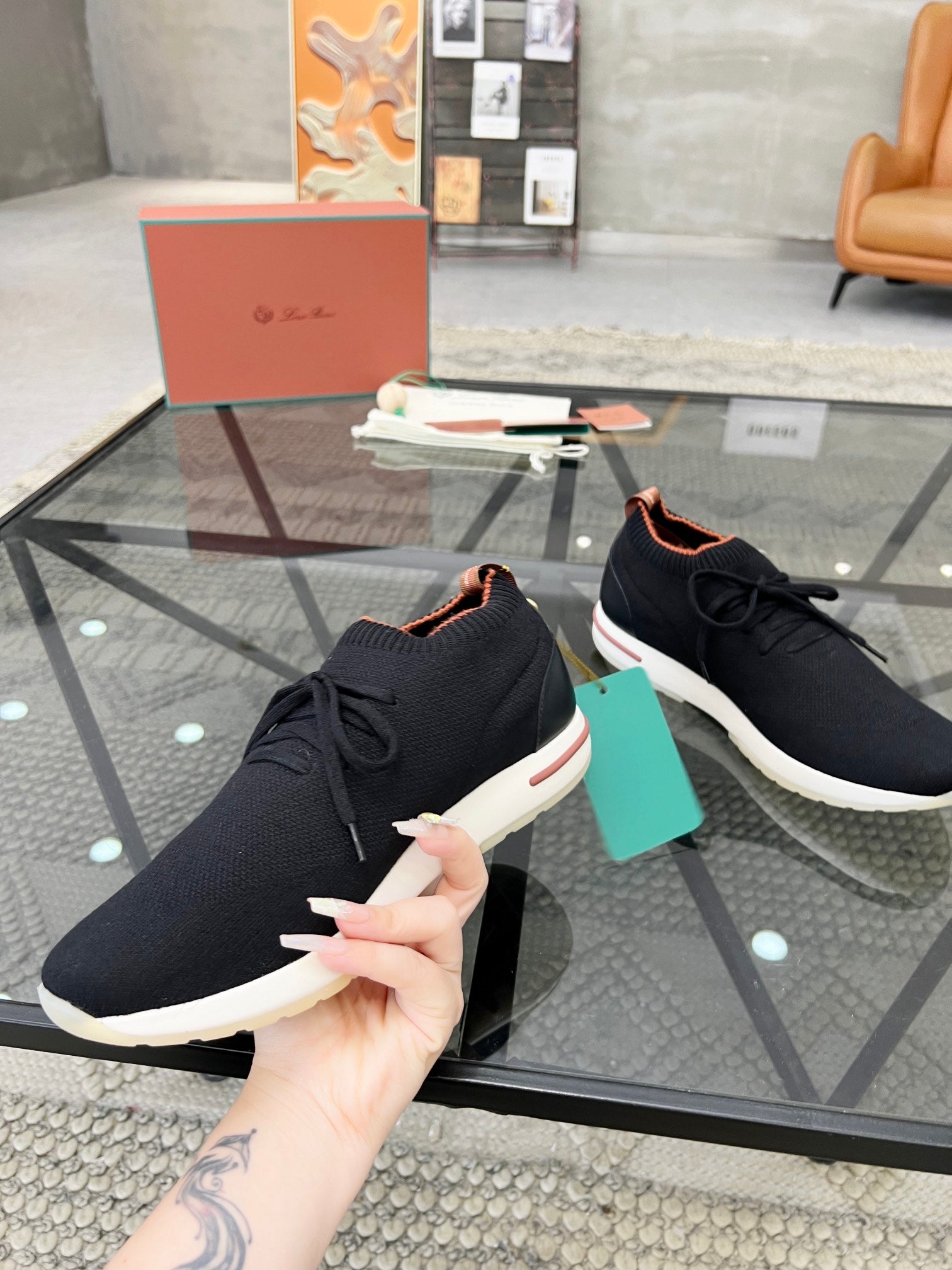 LP 360 LP FLEXY WALK SNEAKER BLACK WOOL