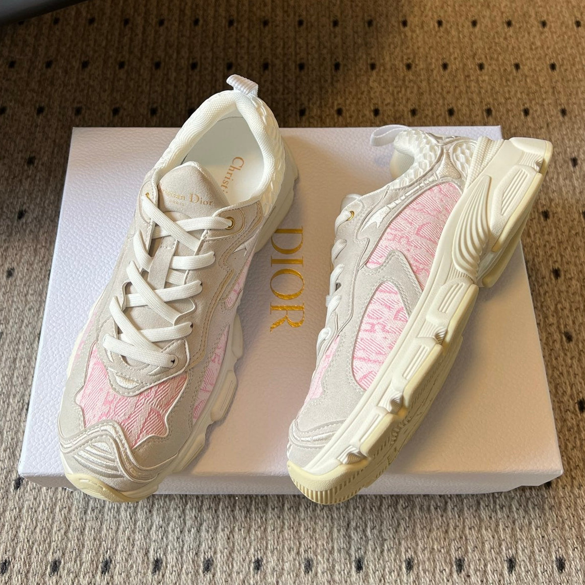Dior 2026 Oblique Sneaker Suede Canvas 918049