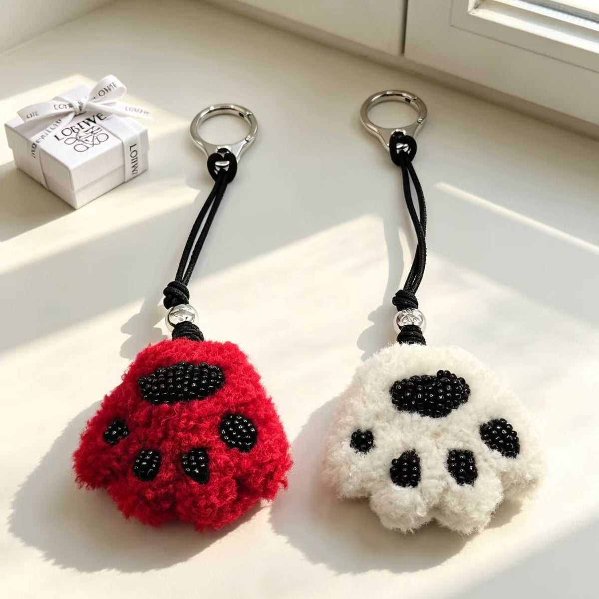 Loewe Soft And Fluffy Cat Paw Charm