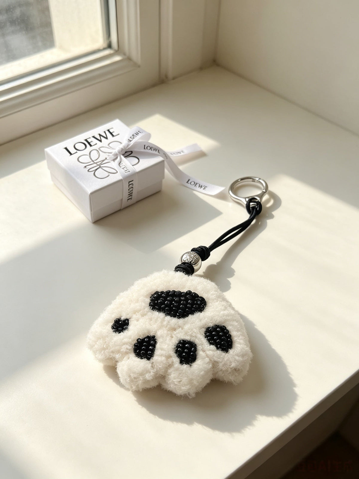 Loewe Soft And Fluffy Cat Paw Charm