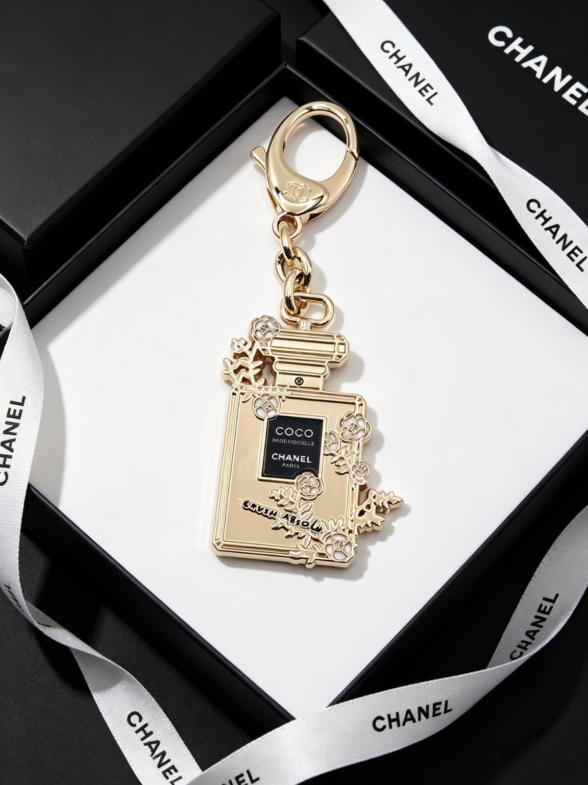Chanel Perfume Bottle-shaped Charm