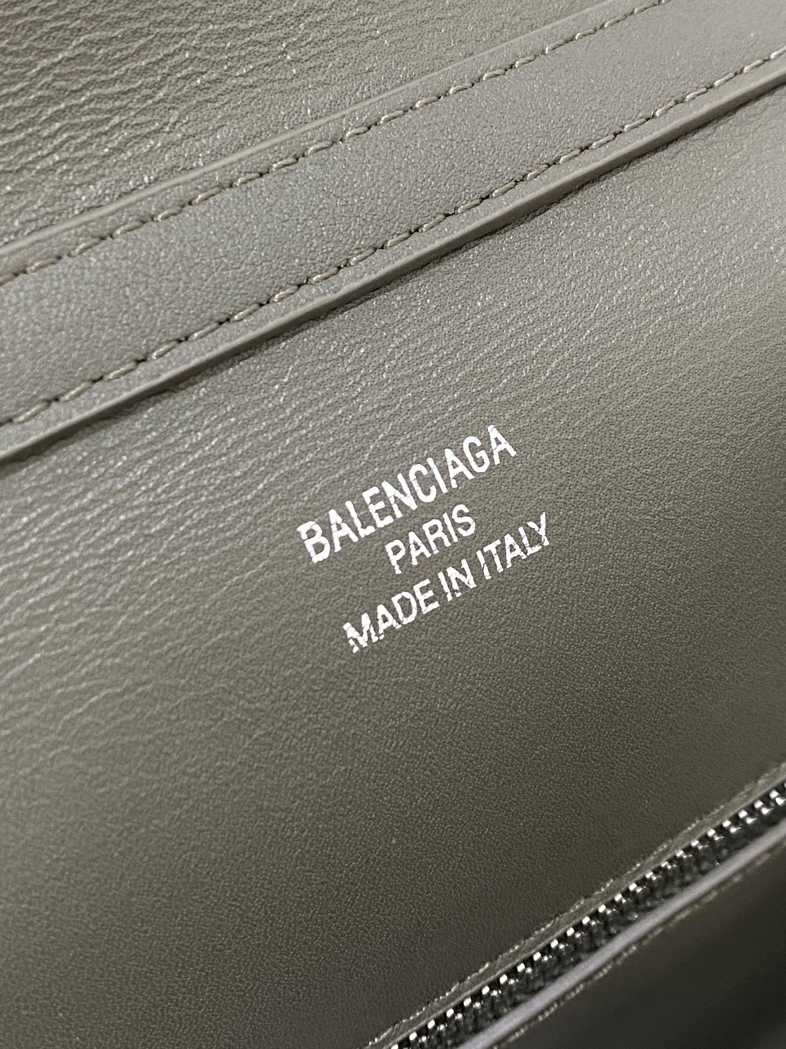 Balenciaga Large Rodeo Bag 40 Olive Green Caflskin Sliver Hardware