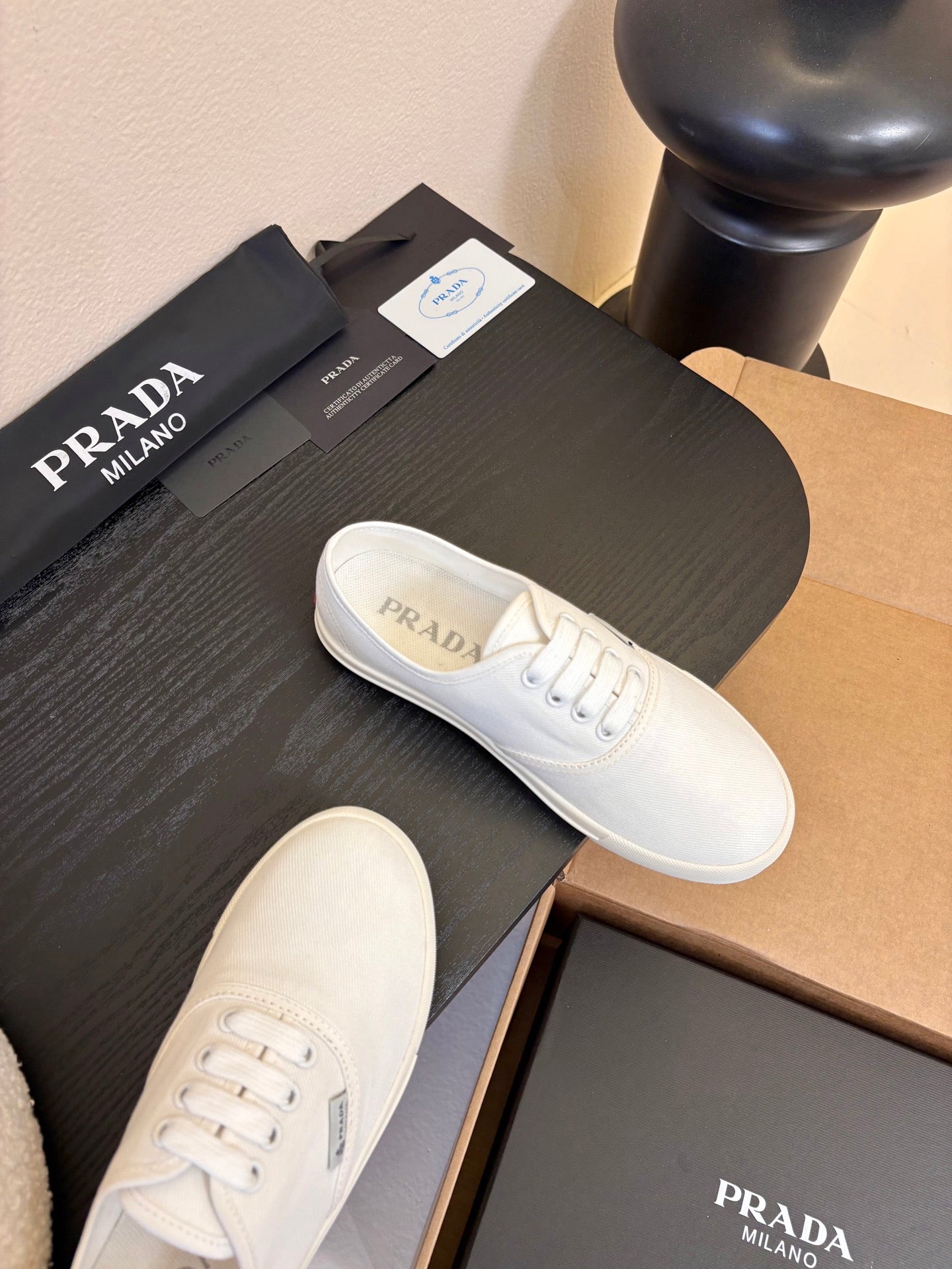 PRA 26S Casual Shoes White Canvas 627467