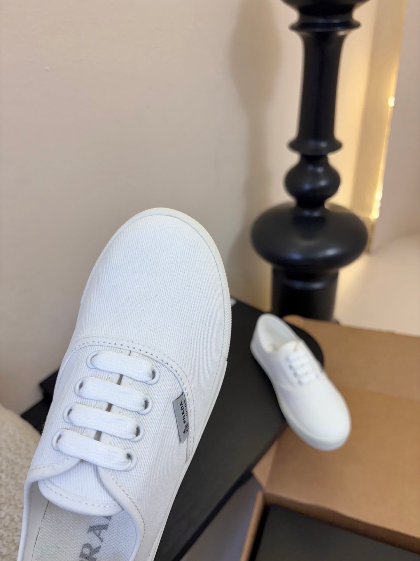 PRA 26S Casual Shoes White Canvas 627467