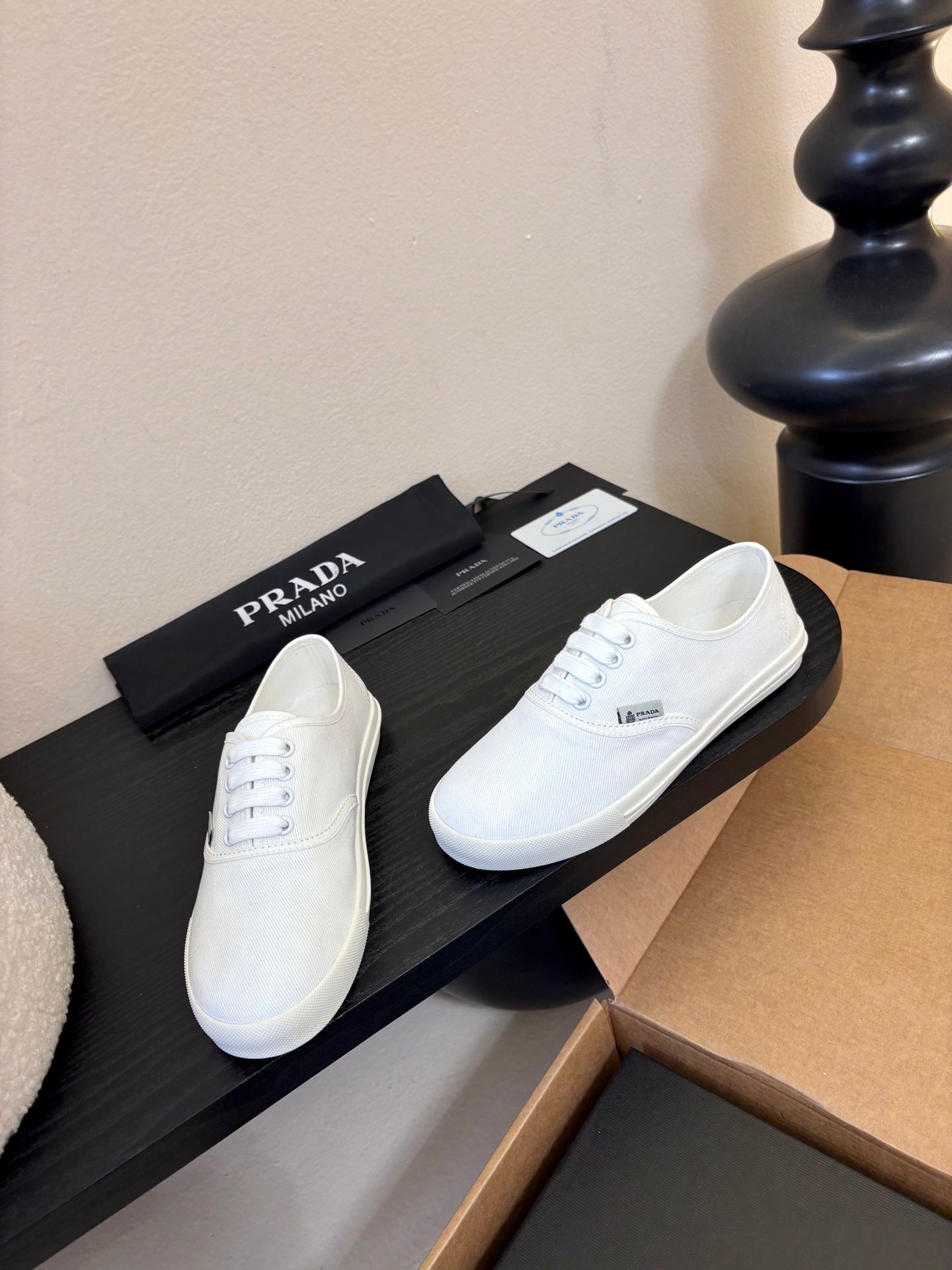 PRA 26S Casual Shoes White Canvas 627467