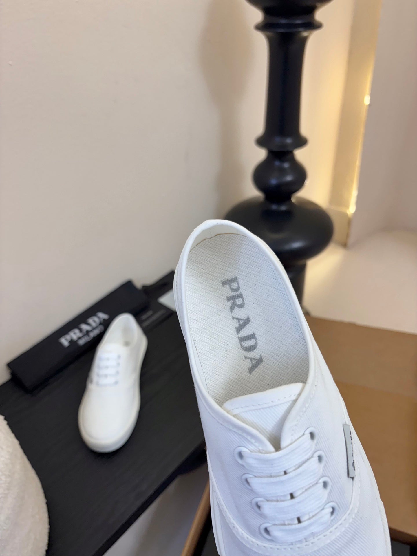 PRA 26S Casual Shoes White Canvas 627467