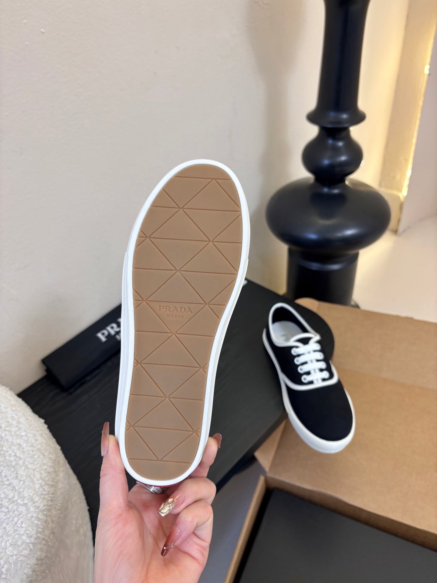 PRA 26S Casual Shoes Black Canvas 627468