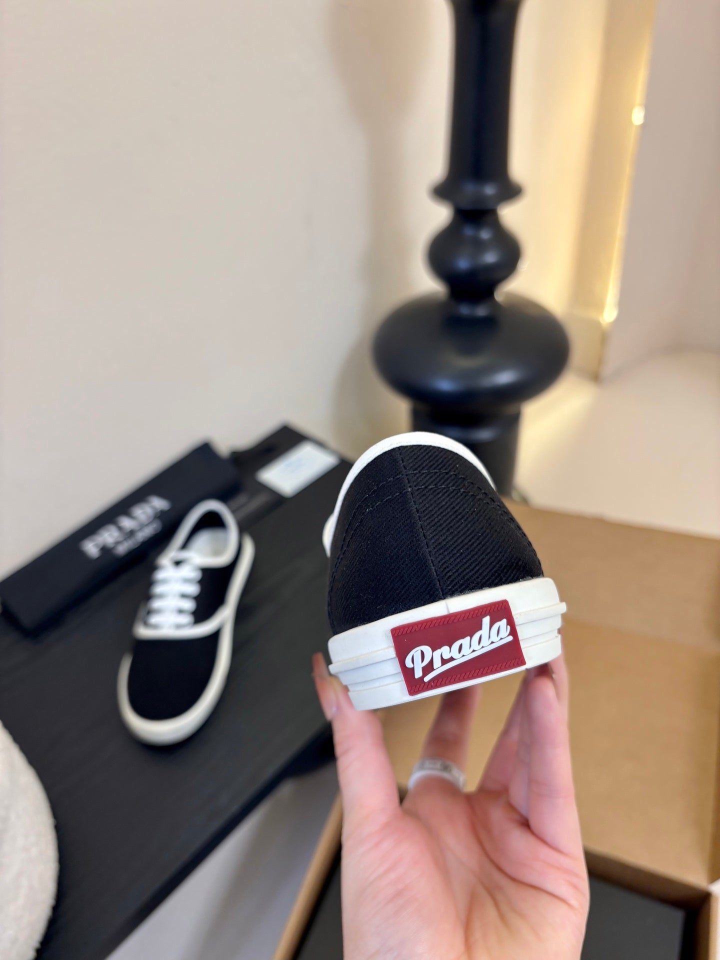 PRA 26S Casual Shoes Black Canvas 627468