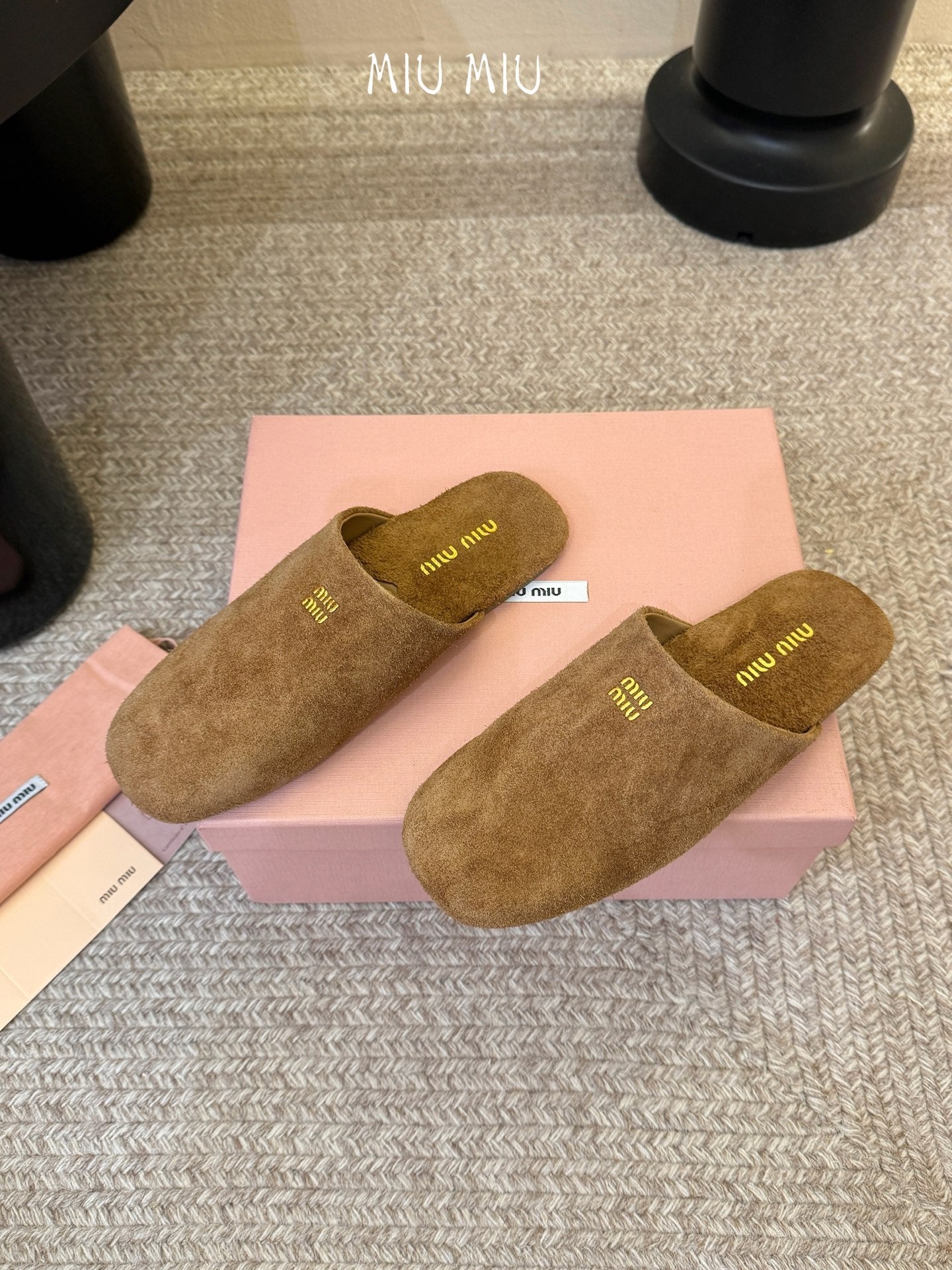 Miumiu 2026 Mules Suede 941987