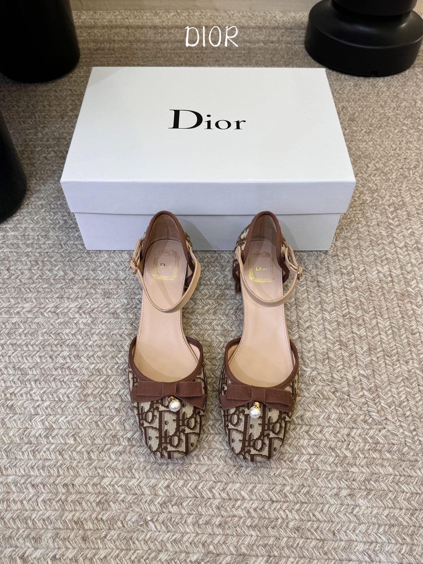 Dior 2026 Ballet Slingback Pump 45mm Cotton 933332