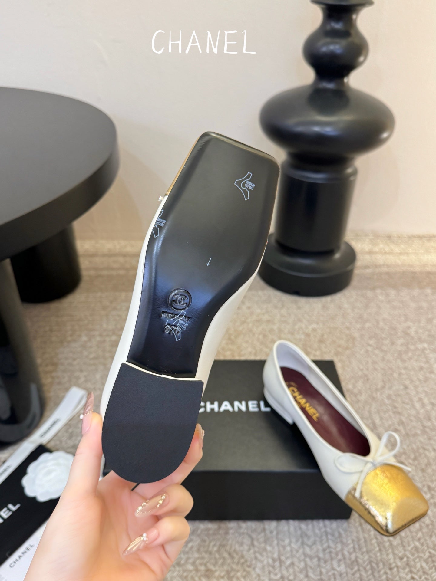 Chanel 2026 Ballet Flats 30mm Cowhide 941874