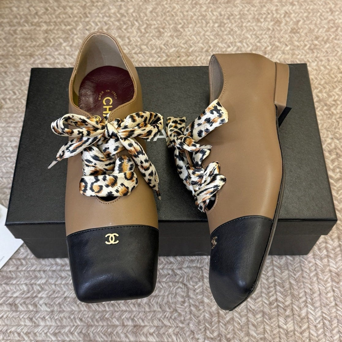 Chanel 2026 Leopard-print Loafer 20mm Cowhide 941883