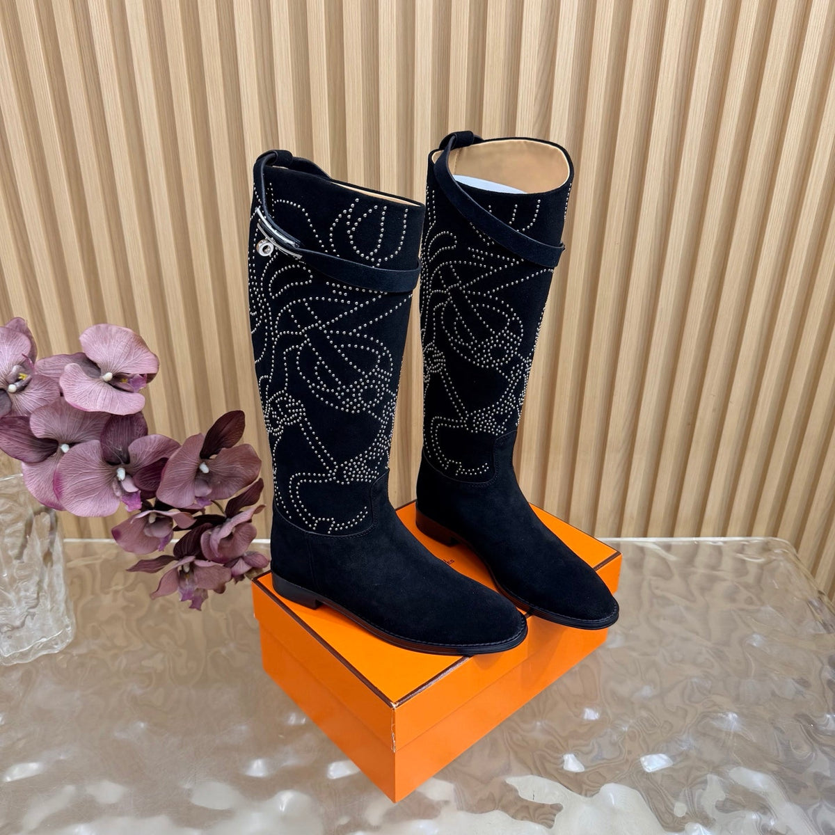 Hermes 2026 Jumping Supple Boot Suede Leather 114940