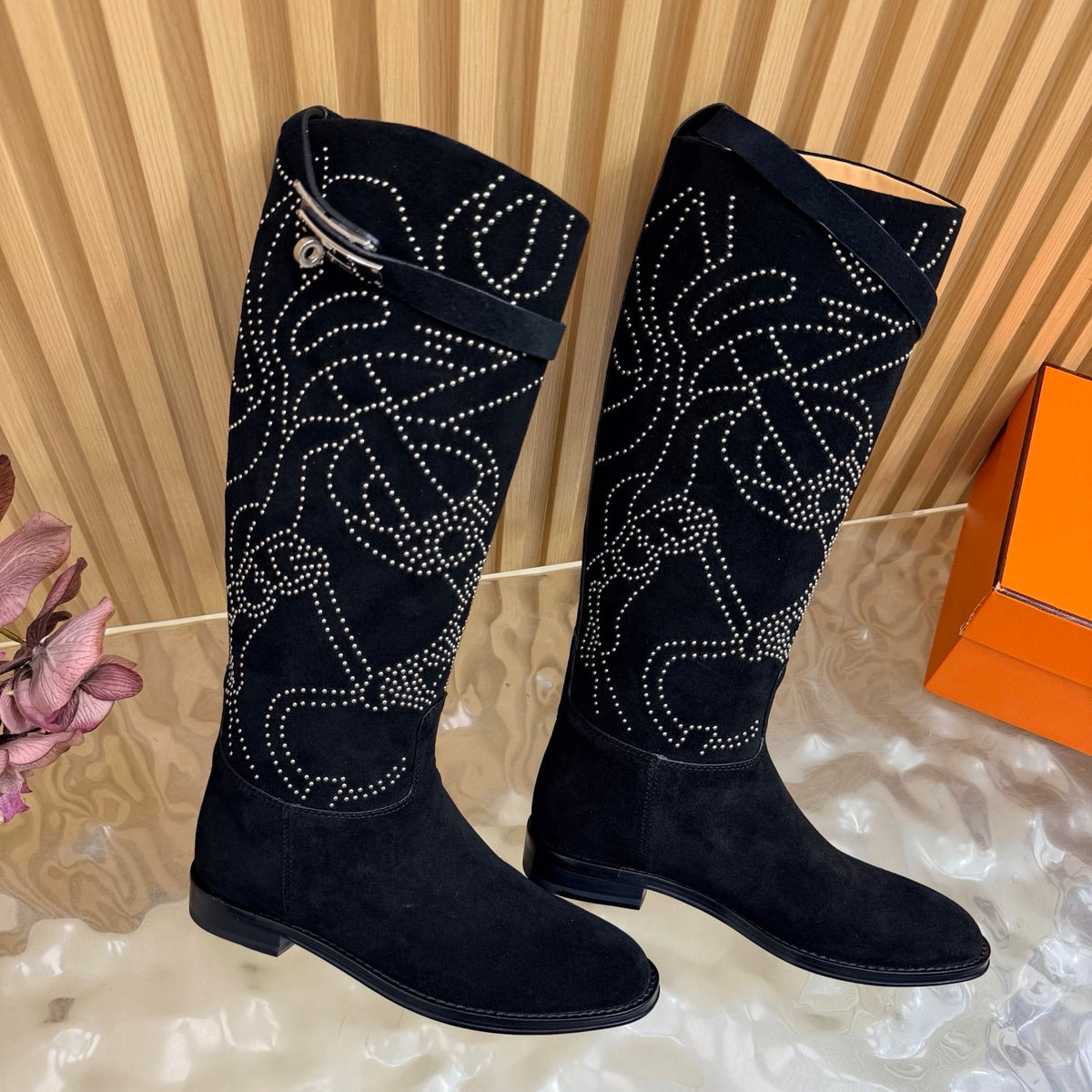 Hermes 2026 Jumping Supple Boot Suede Leather 114940
