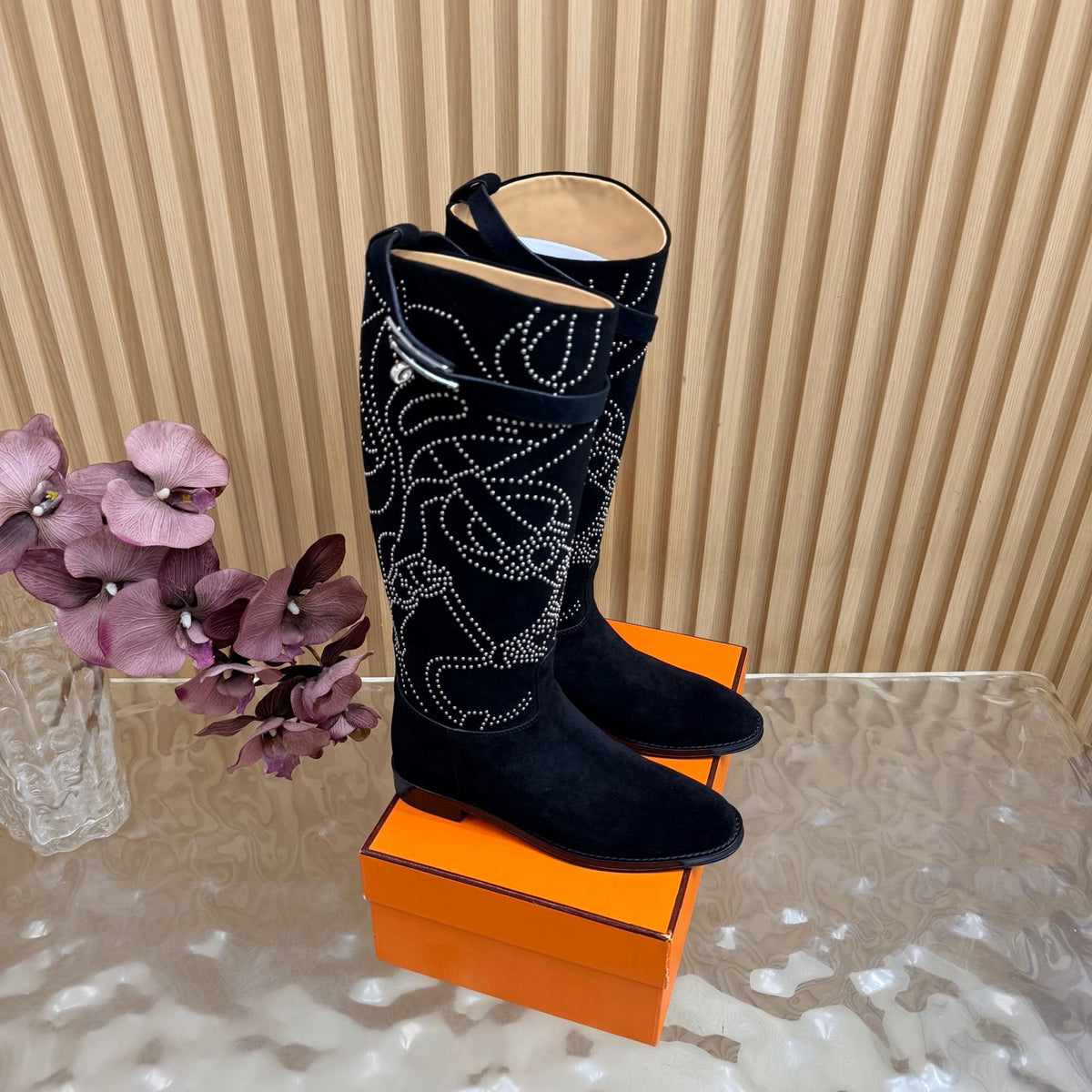 Hermes 2026 Jumping Supple Boot Suede Leather 114940