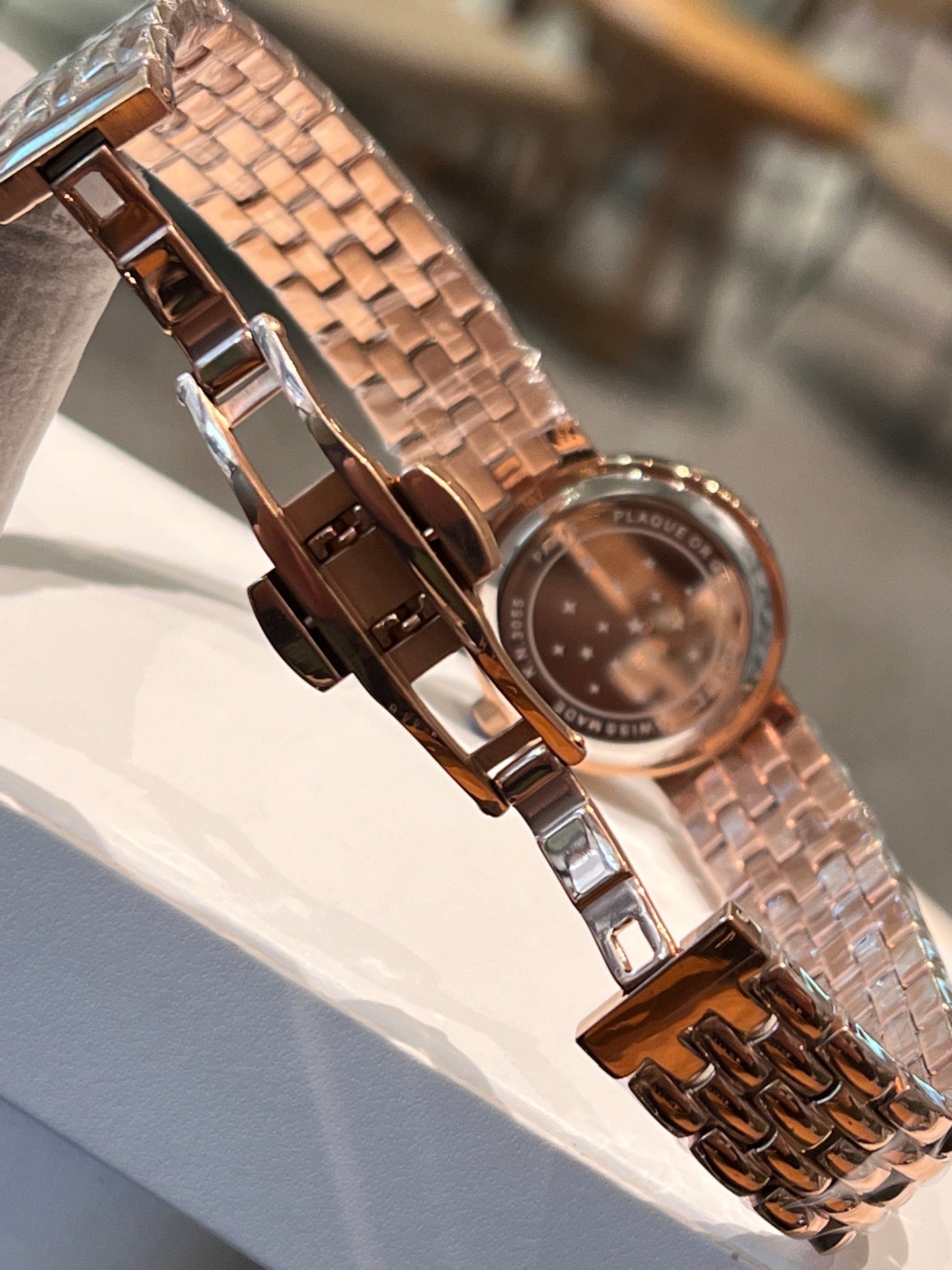 Omega De Ville Prestige 'Diamond' 28mm Watch