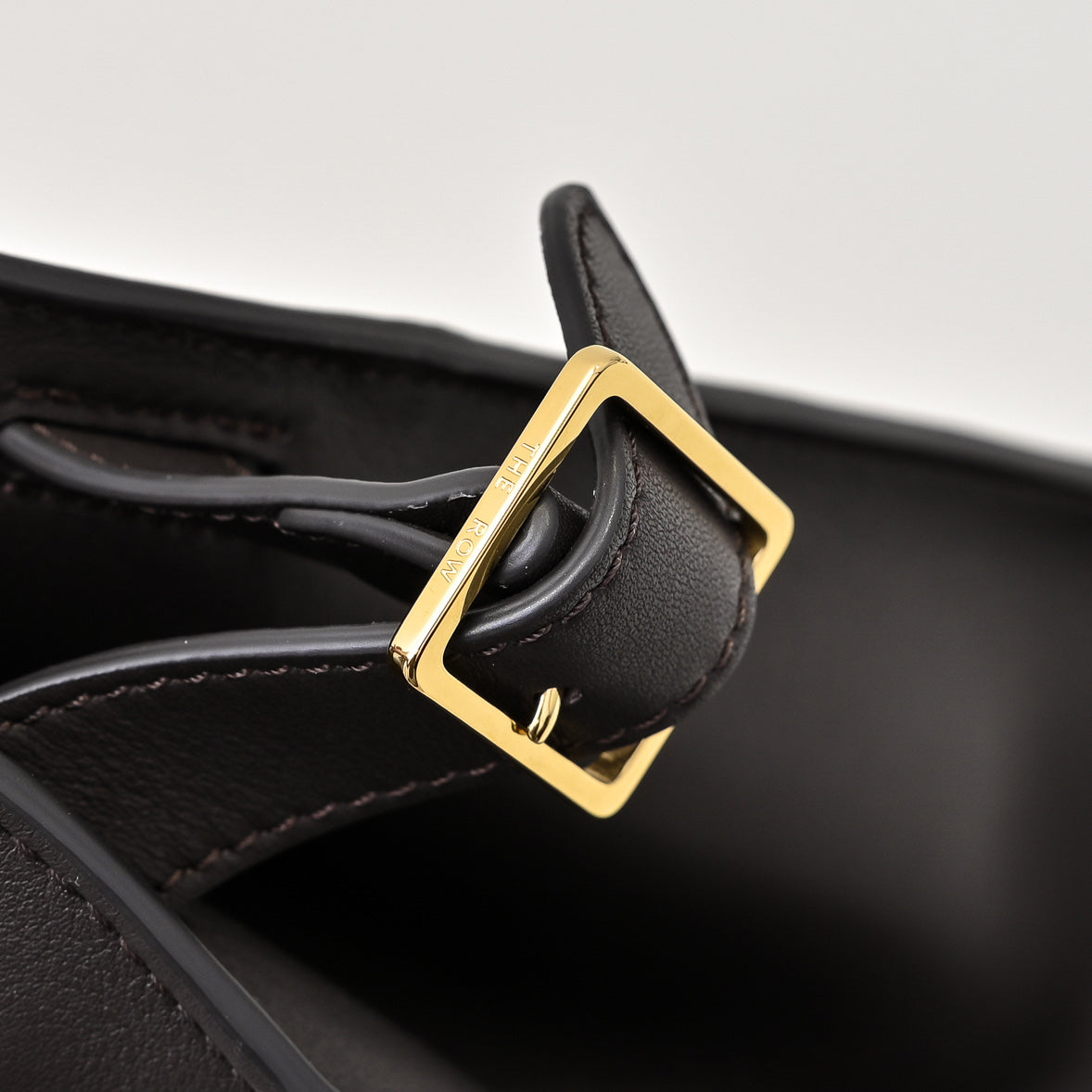 The Row Margaux 12 32cm Tote Bag In Calfskin