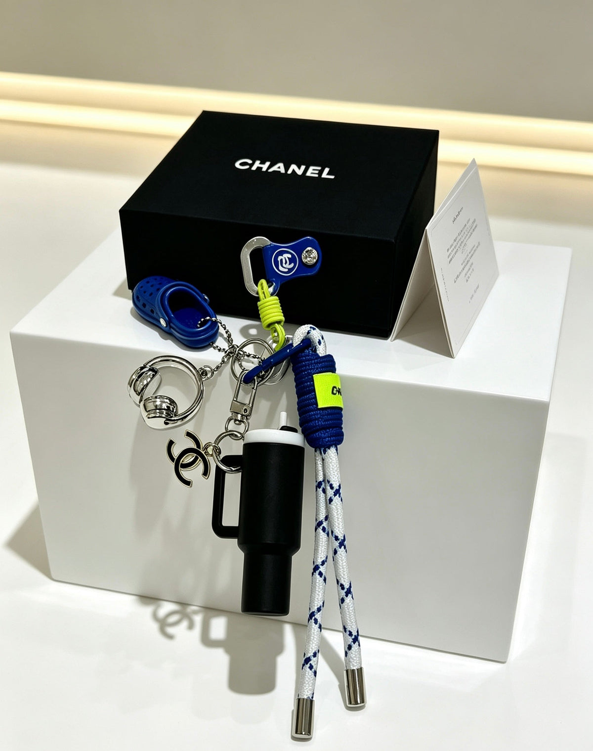 Chanel Bag Charm With Clog-shaped