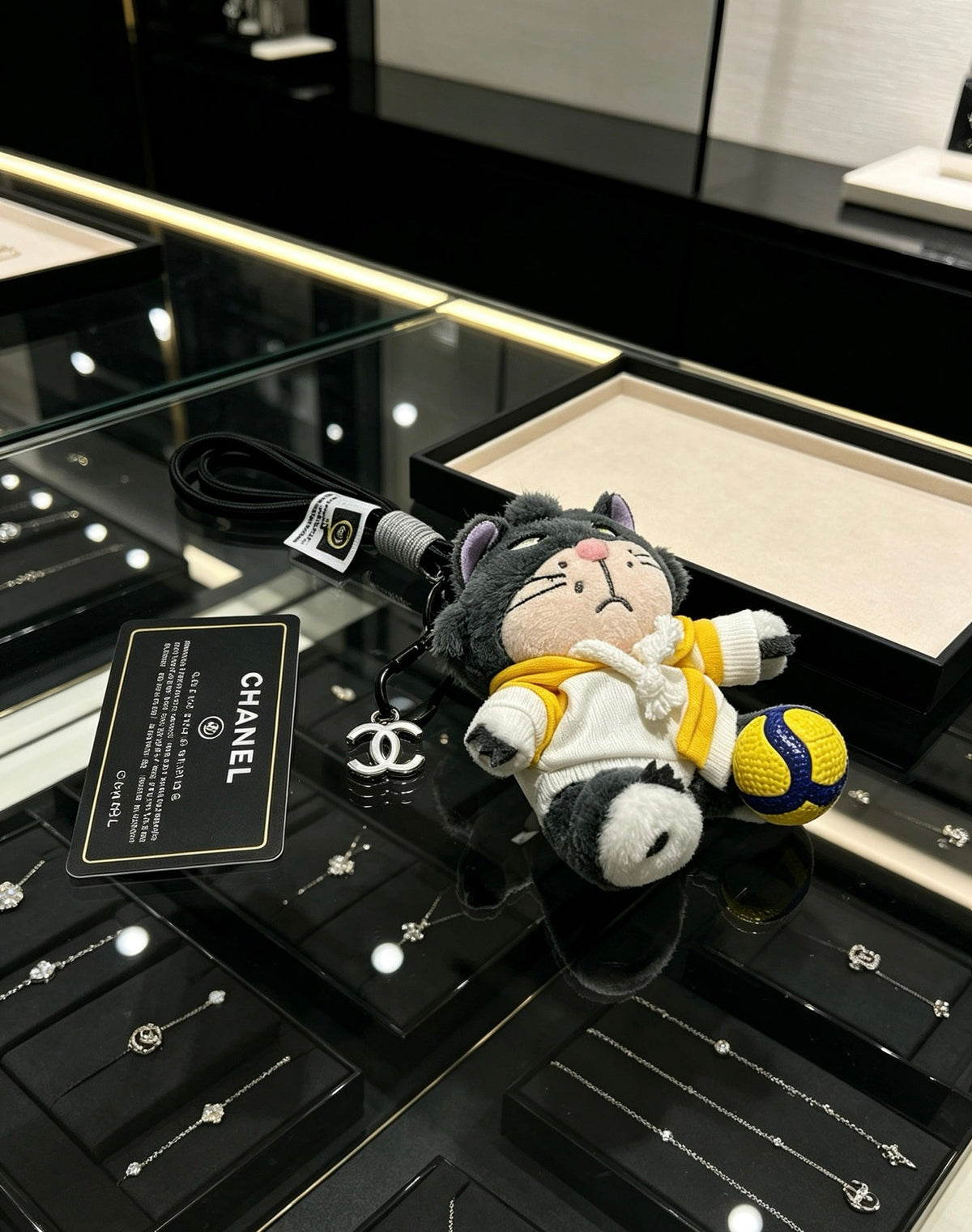 Chanel Lucifer Cat Charm