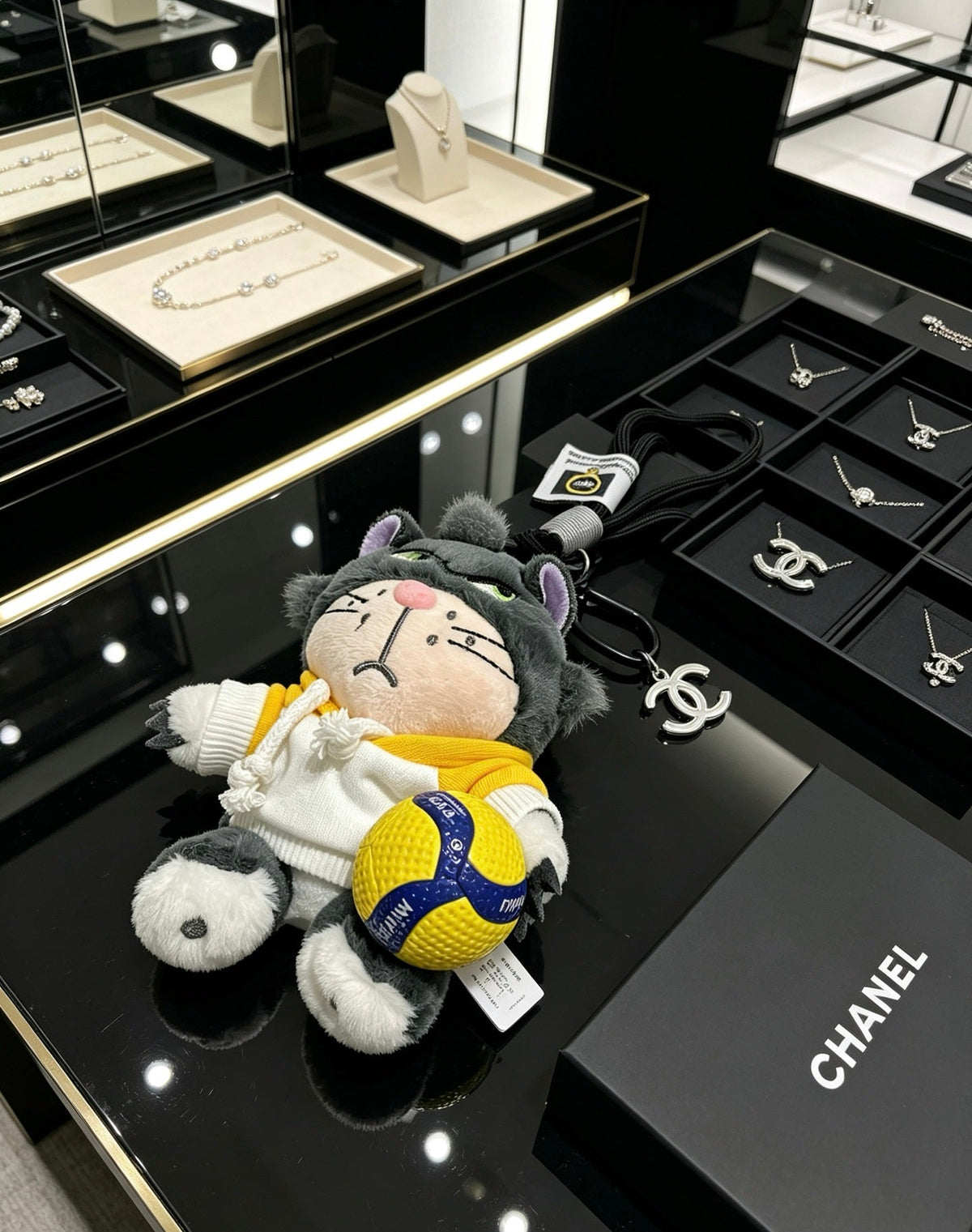 Chanel Lucifer Cat Charm
