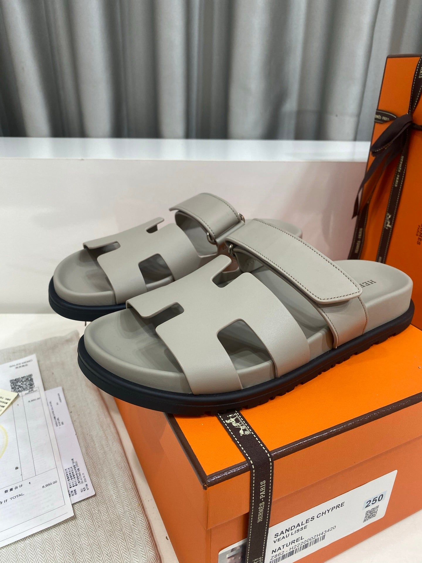 Hermes 2026 Chypre Sandal Calfskin 957561