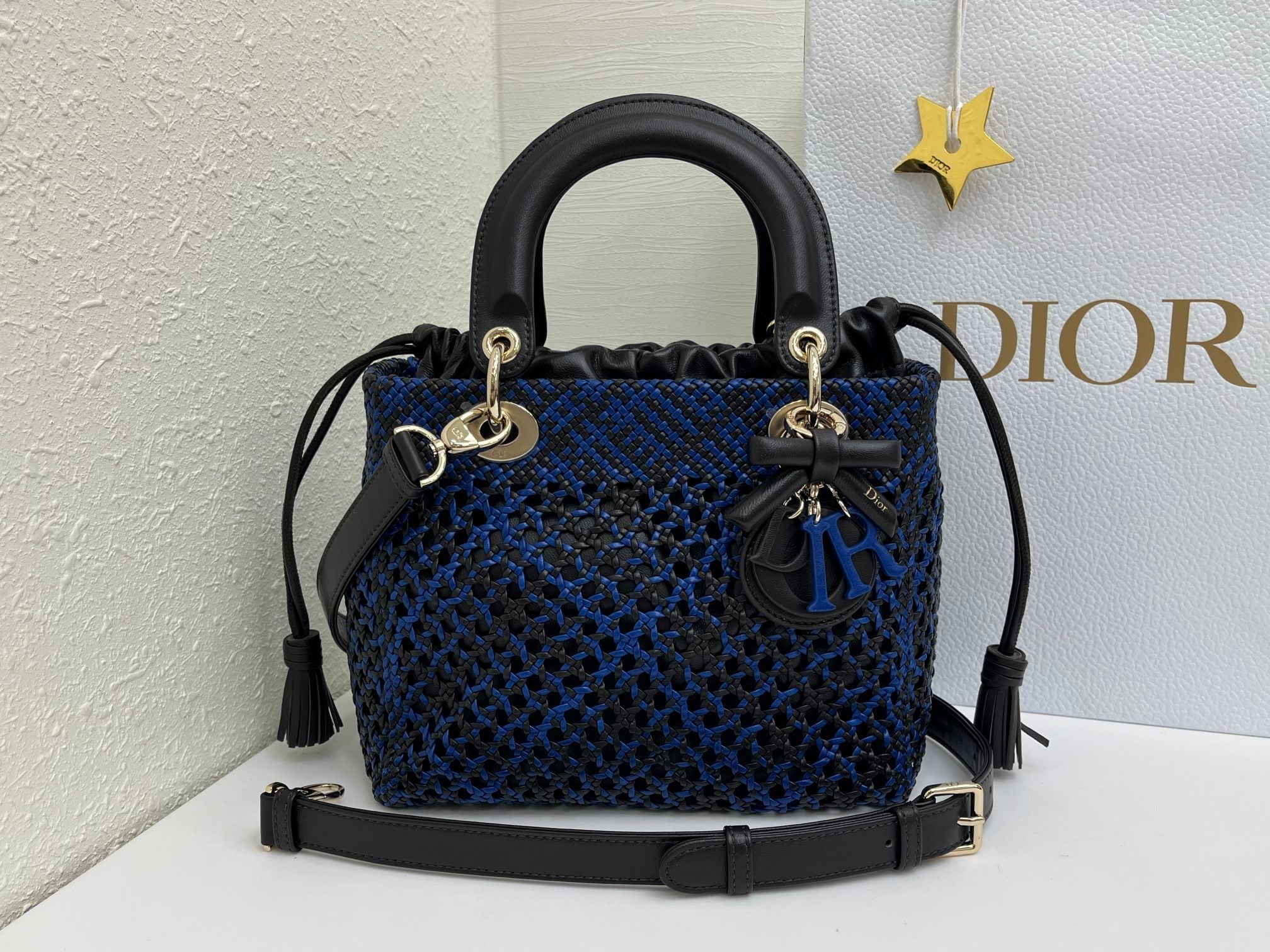 Dior 2026 Woven Bag 24cm Lambskin