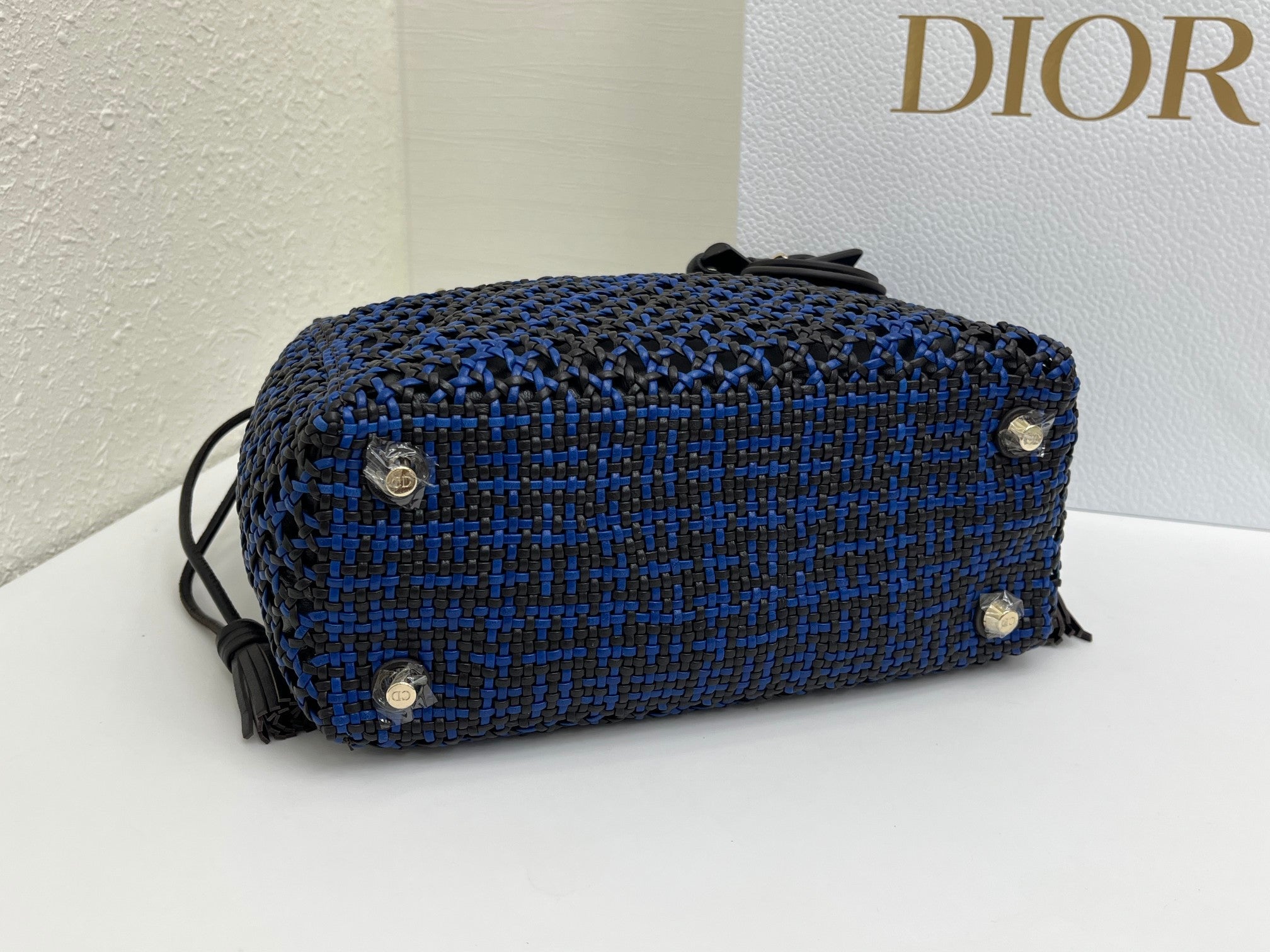 Dior 2026 Woven Bag 24cm Lambskin