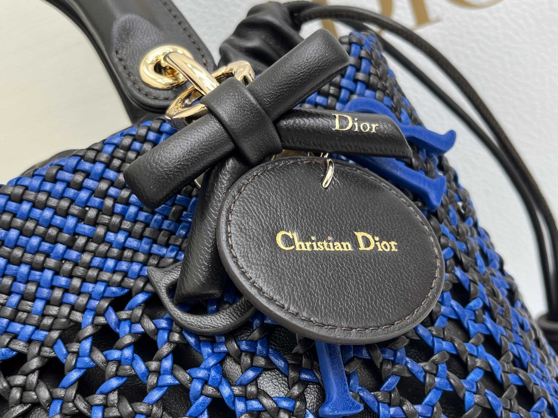 Dior 2026 Woven Bag 24cm Lambskin