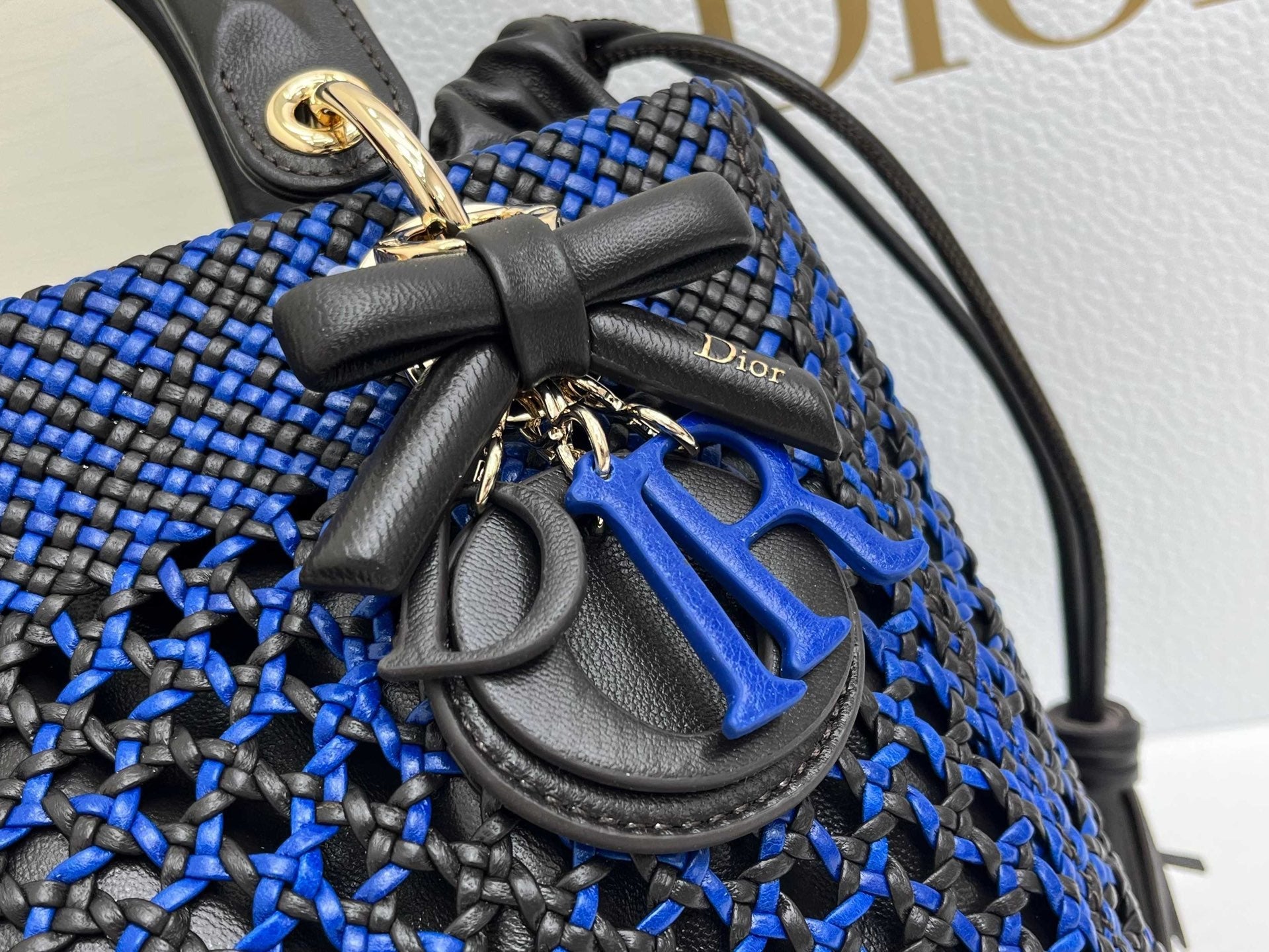 Dior 2026 Woven Bag 24cm Lambskin