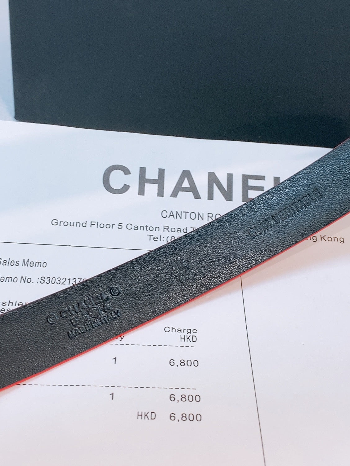 Chanel 2026 Round Buckle Belt 20mm Calfskin 214799