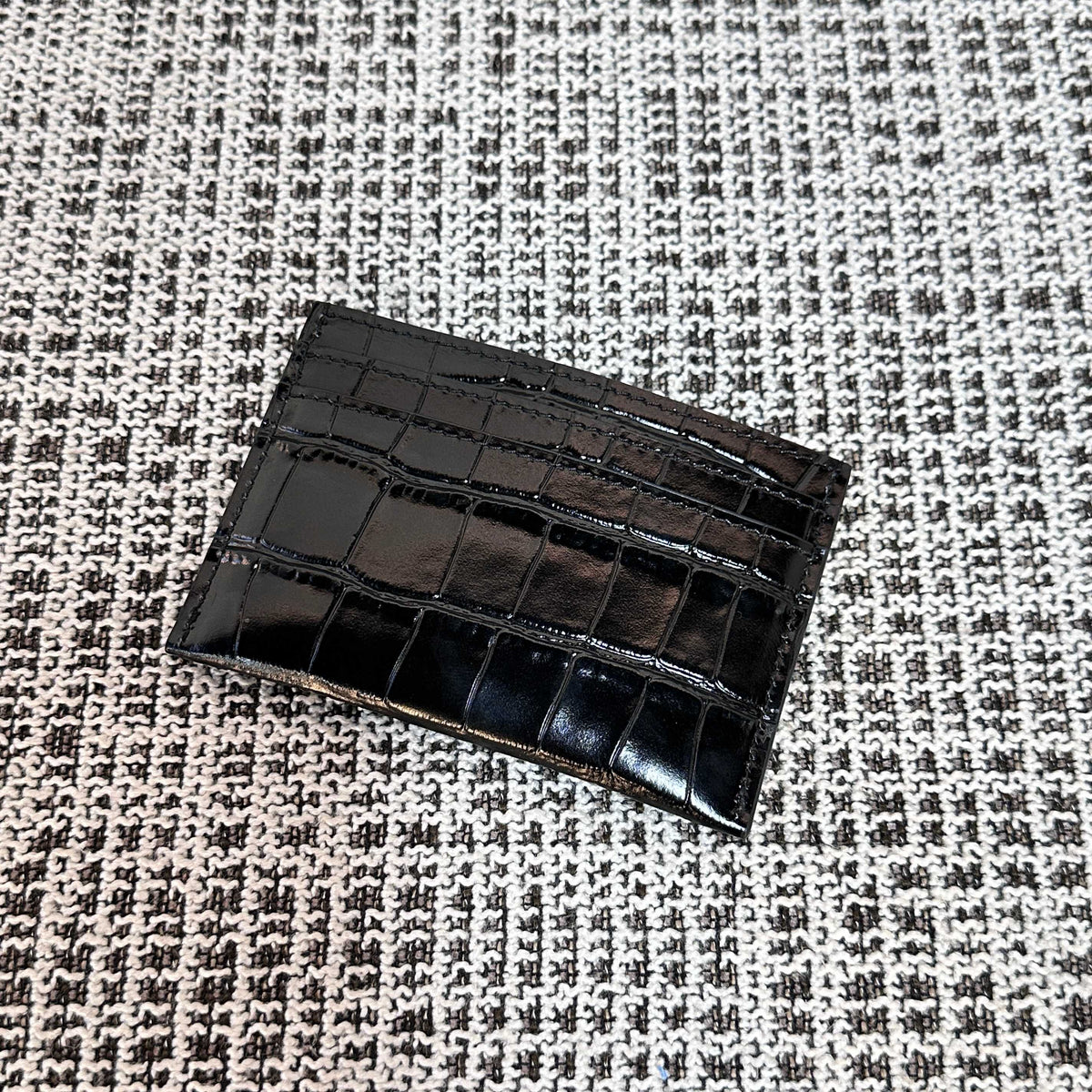Chanel 2026 Wallet Multicolors Crocodile Embossed Leather