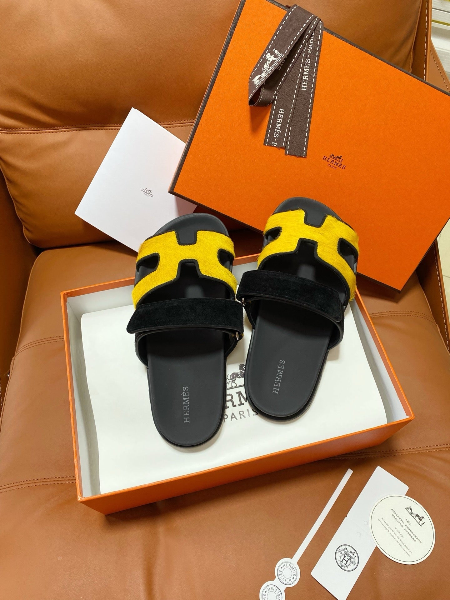Hermes 2026 Chypre Sandal Ponyhair With Cowhide 928484