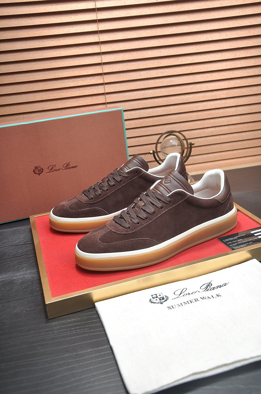 LP TENNIS WALK SNEAKERS PECAN CASHMERE