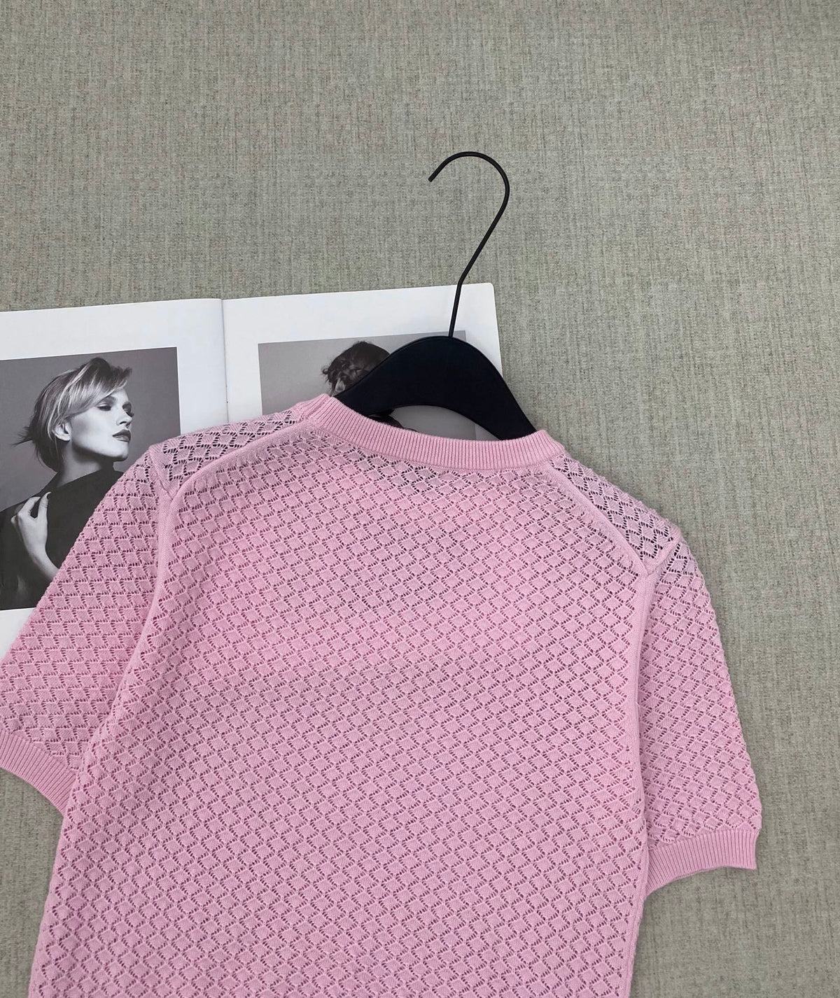 Miumiu 2026 Short Sleeve Sweater Cashmere 433375