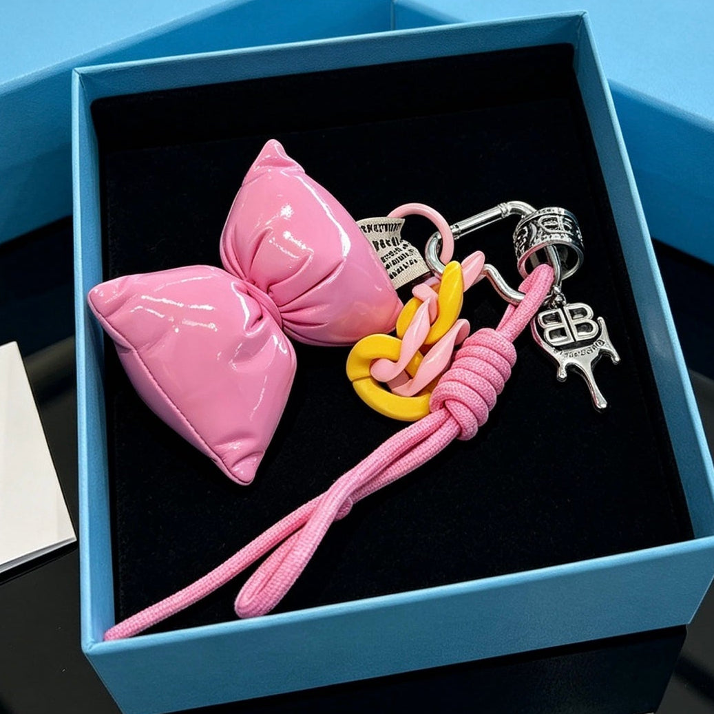 Balenciaga Pink Bow Charm