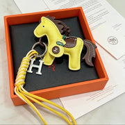 Hermes Yellow Horse Charm